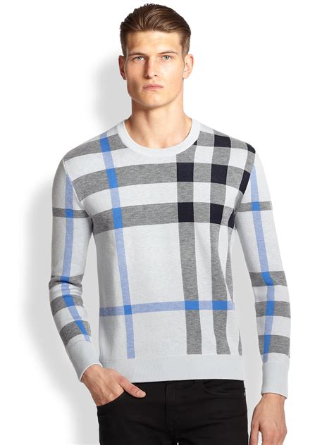 burberry fleece sweater|burberry sweater for men.